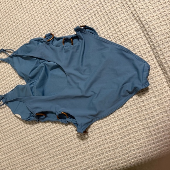 Aerie One Piece Swimsuit in Green Size M - Picture 3 of 12